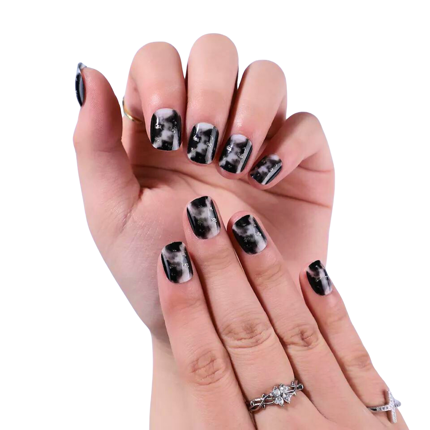 BLACK TIE-DYE