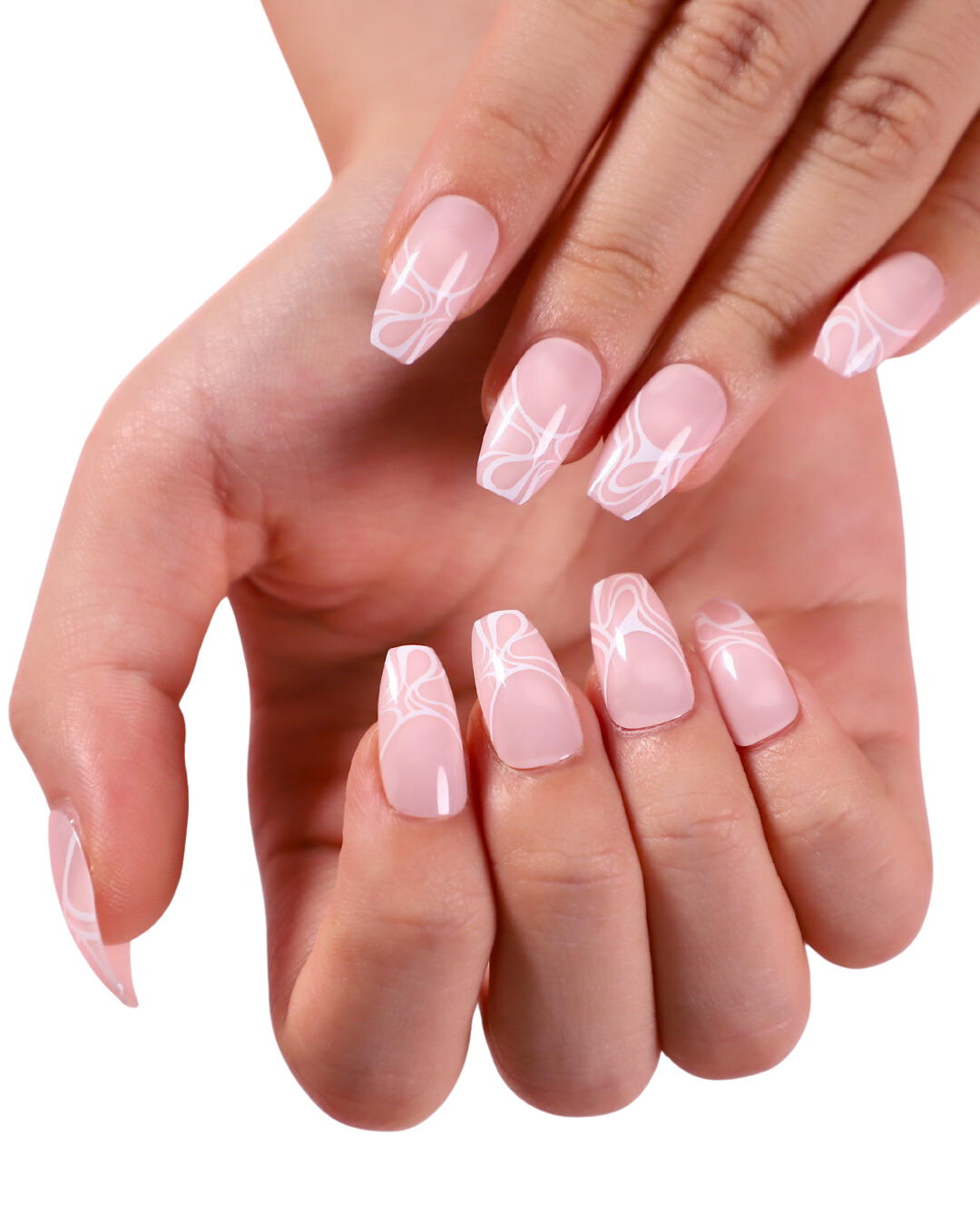 SWIRL WHITE FRENCH