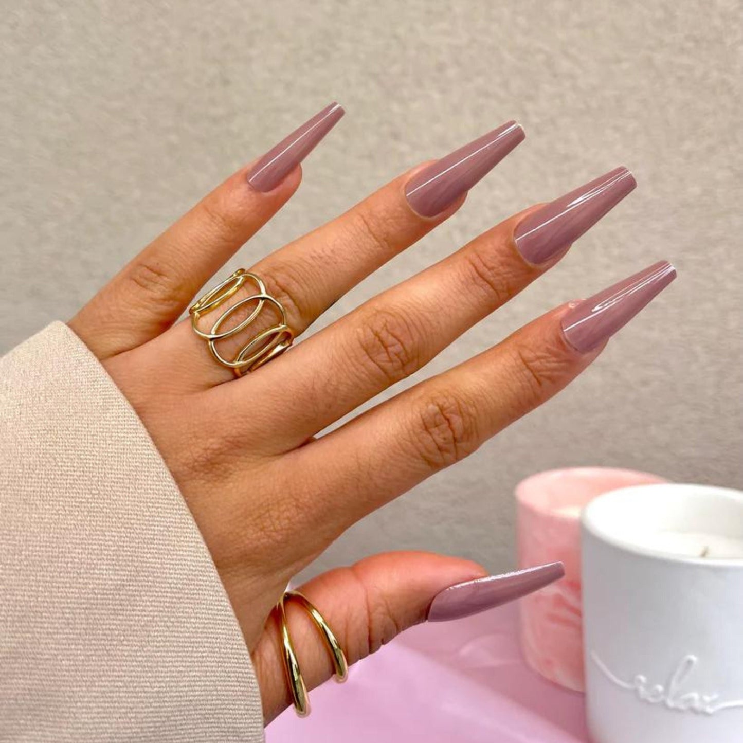 Solid Mauve XL