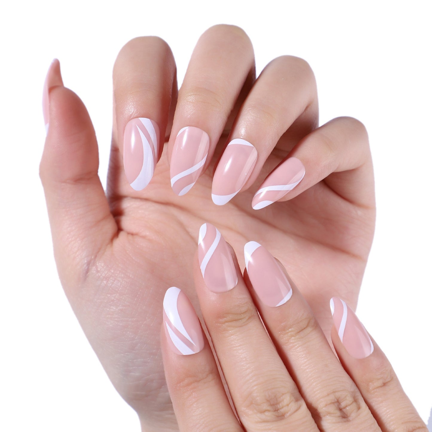 White Swirl French