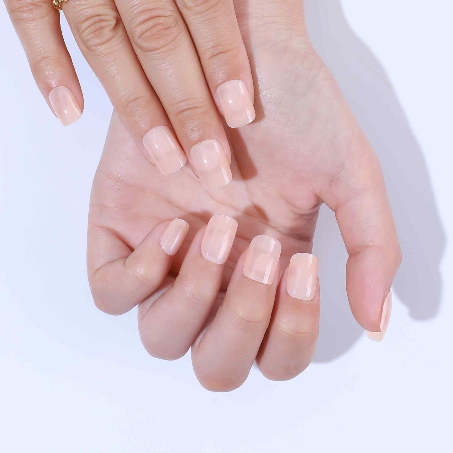 Nude Short Square Nails| Press On Nails Short| Nails Press On| Press On Nails| Fake Nails| Square Press On Nail| Press On Nails Square