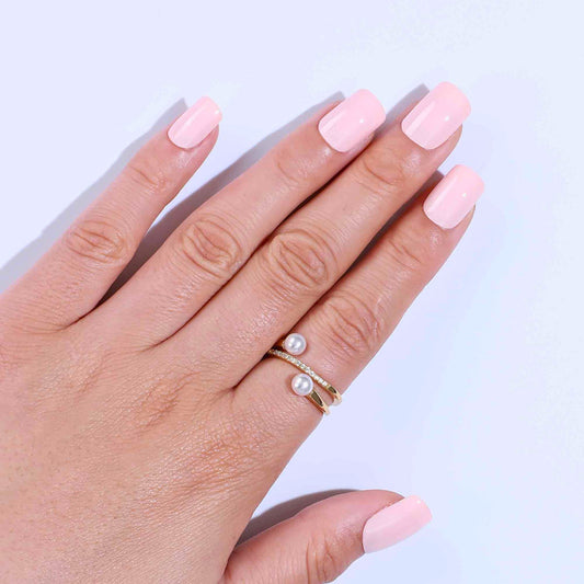 Solid Pink Short Square