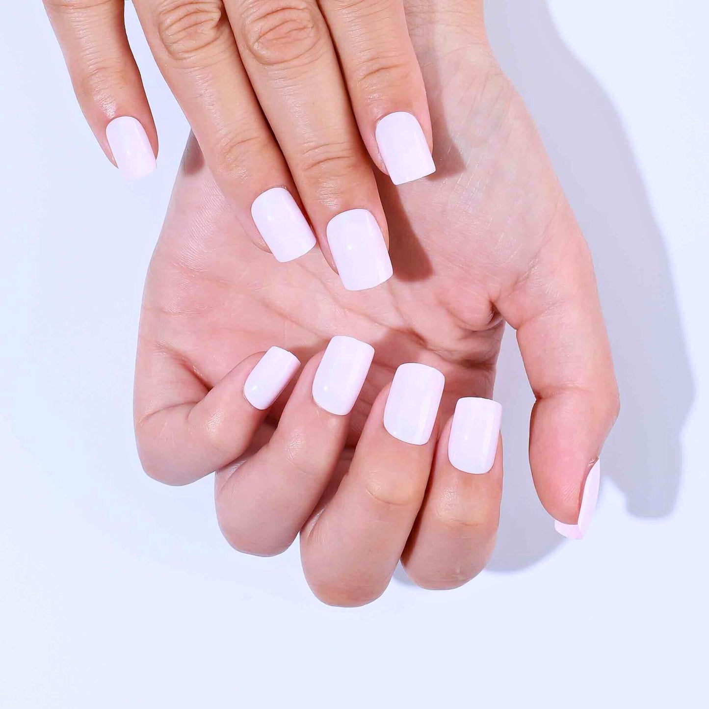 LIGHT PINK SHORT SQUARE