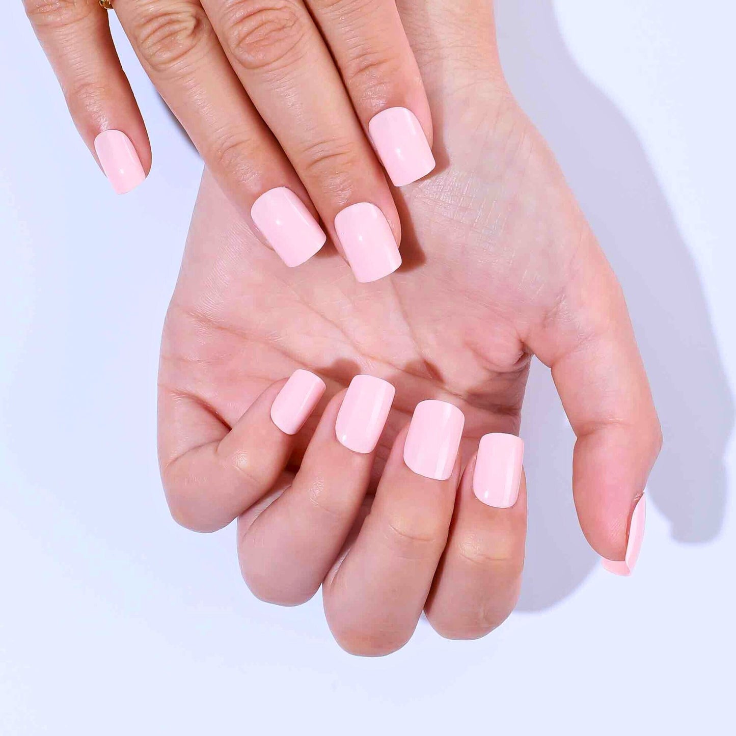 Solid Pink Short Square