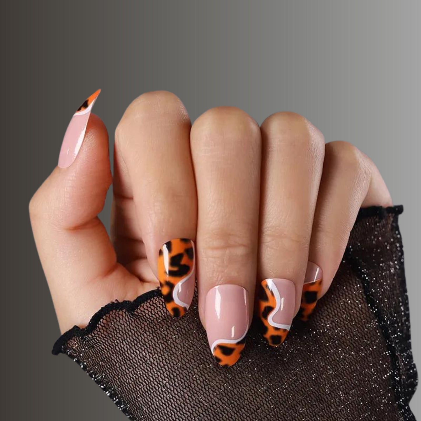 Leopard Print Swirl