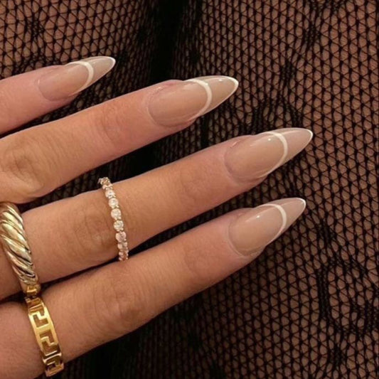 White Outline French