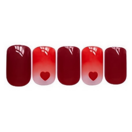 Short Square Red Press On Nails| Press On Nails| Fake Nails| False Nails| Glue On Nails | Short Press On Nails | Square Press On Nail