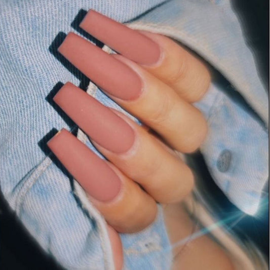 Nude Brown Solid Matte