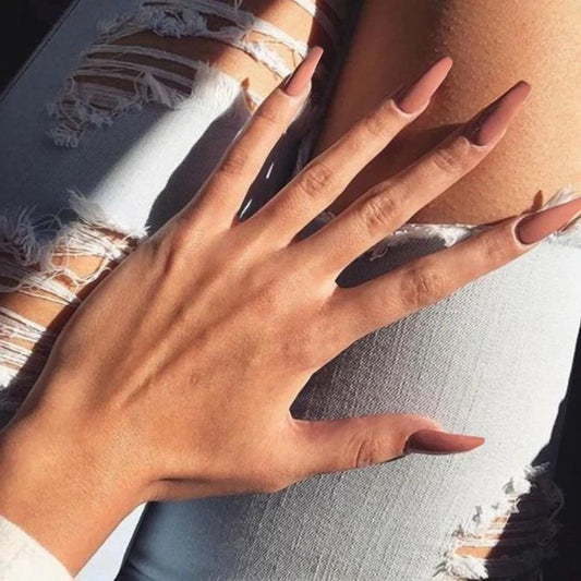 Nude Brown Solid Matte